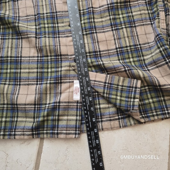 Pendleton‎ Rider Shirt Mens M MacSheehy Tartan Plaid Virgin Wool USA - Picture 6 of 13